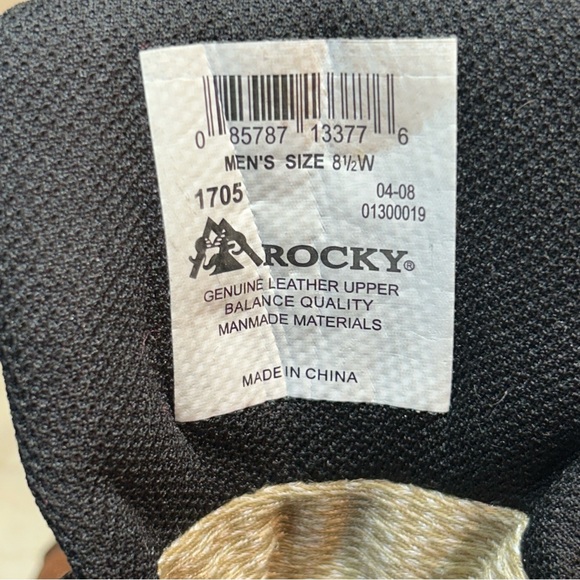 Rocky Men's Leather Gore-Tex Boots - Picture 7 of 7